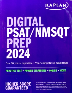 digital psat/nmsqt prep 2024 with 1 full length practice test, practice questions, and quizzes (kaplan test prep) - Ảnh 3
