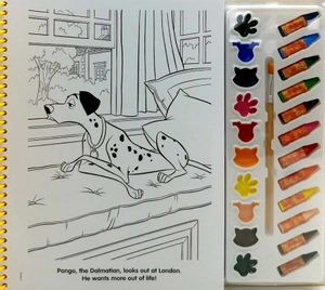 disney animals classics deluxe poster paint & color - Ảnh 3