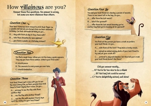disney villains delightfully devious activity journal (magnet pen journal) - Ảnh 4