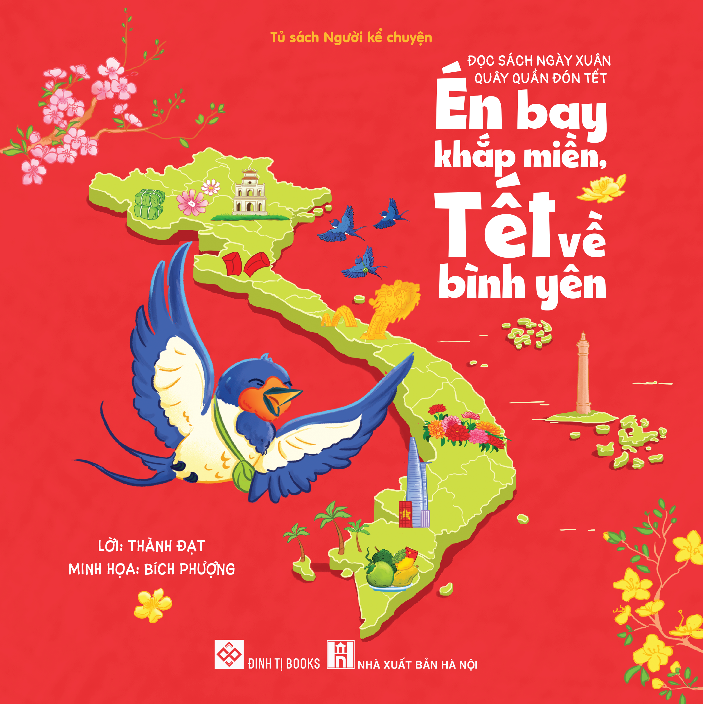 đọc sách ngày xuân, quây quần đón tết - én bay khắp miền, tết về bình yên - phien bản đặc biệt - bìa cứng - Ảnh 3