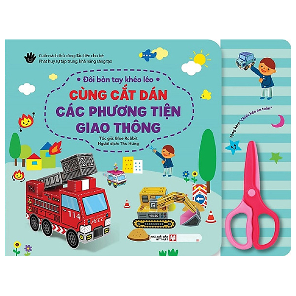 Đôi Bàn Tay Khéo Léo - Cuốn Sách Đầu Tiên Về Cắt Dán - Bìa Cứng - Ảnh 5