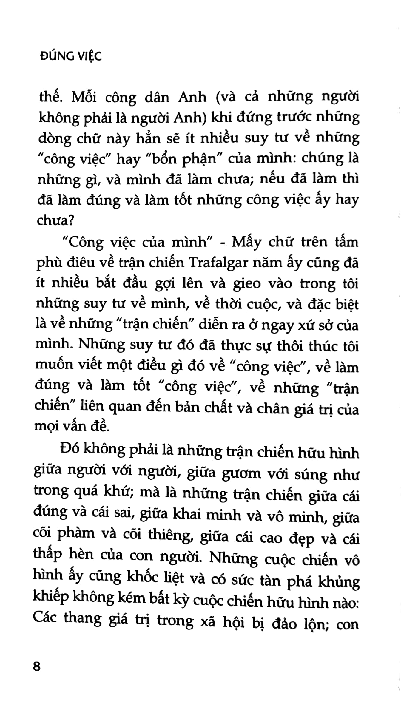 đúng việc - một góc nhìn về câu chuyện khai minh - bìa cứng (tái bản 2023) - Ảnh 3