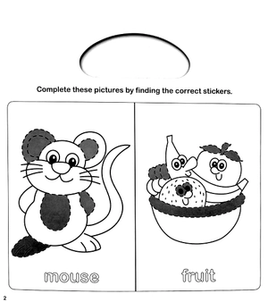 early learning first words - sticker activity - Ảnh 5