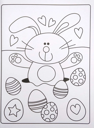easter egg colouring book - Ảnh 3