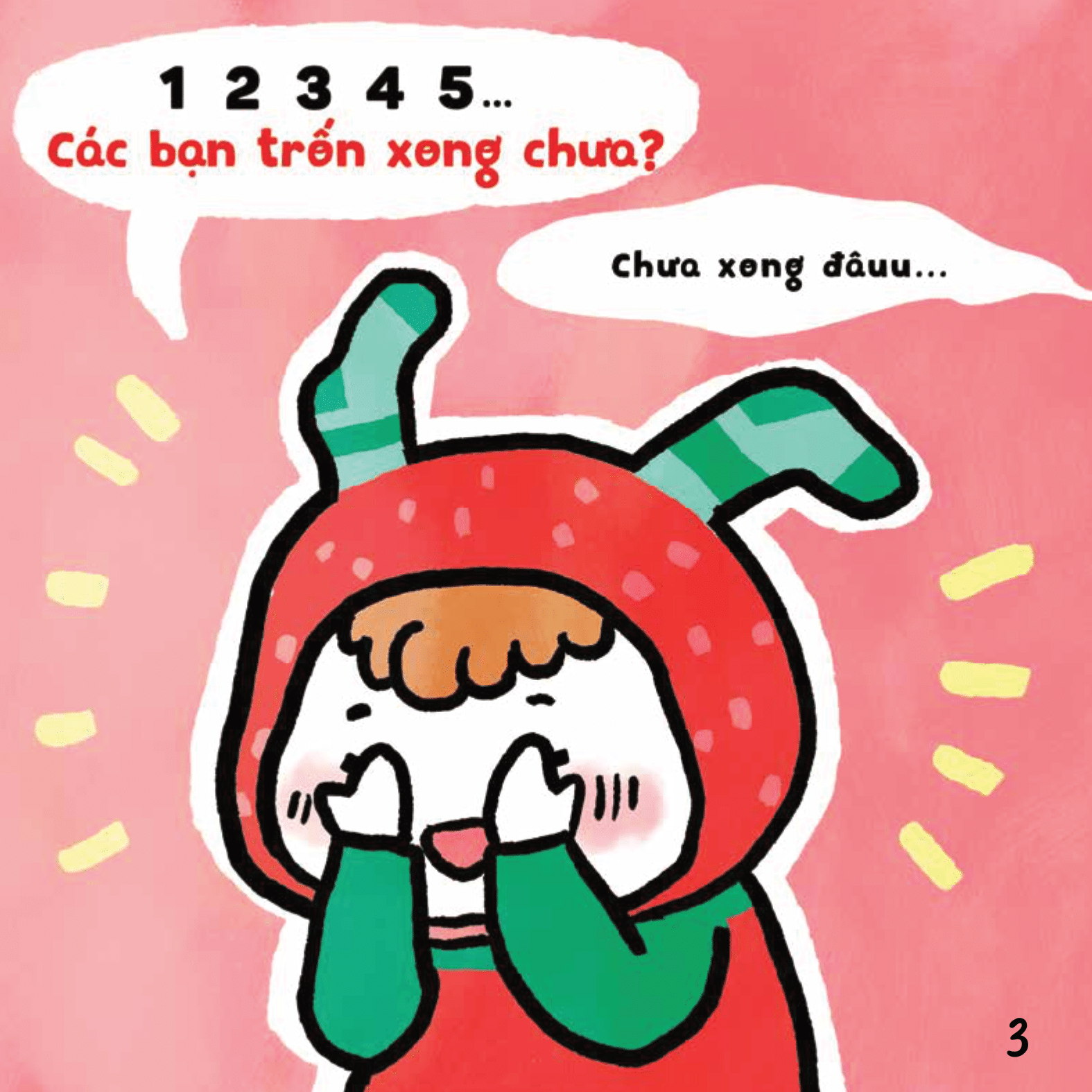 ehon em bé hạnh phúc - bé vui bé khỏe: chơi trốn tìm (dành cho bé 1-6 tuổi) - Ảnh 2