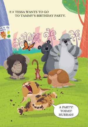 first eli readers - martha and the tiger party - kindergarten/early primary - downloadable audio files - Ảnh 5