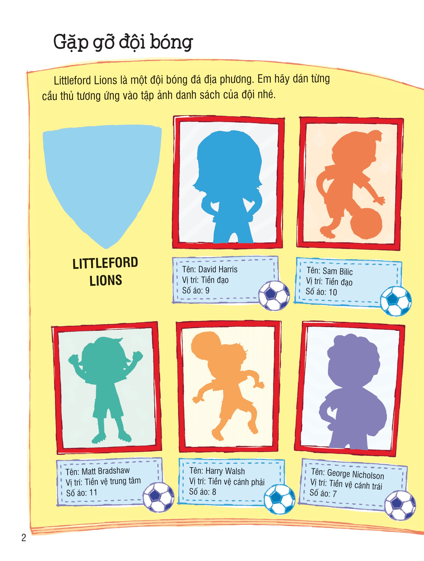 first sticker book - sách dán hình đầu đời cho bé - bóng đá - Ảnh 2