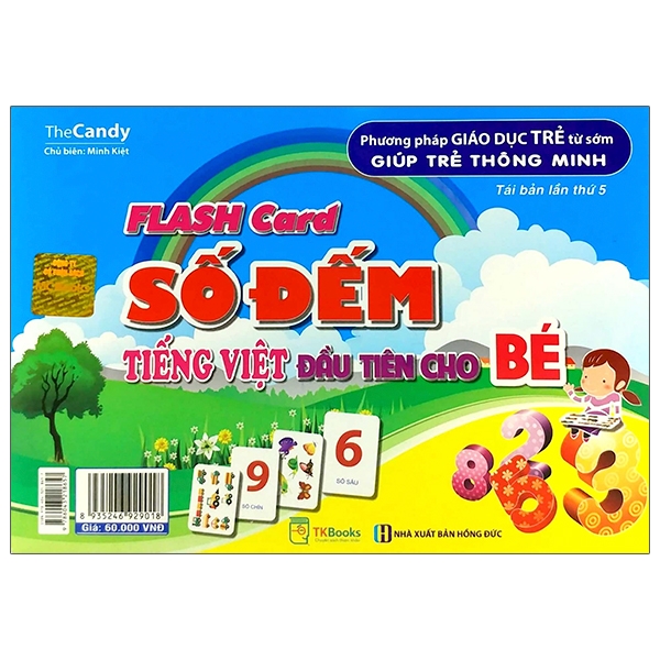 flash card - số đếm tiếng việt đầu tiên cho bé (tái bản)
