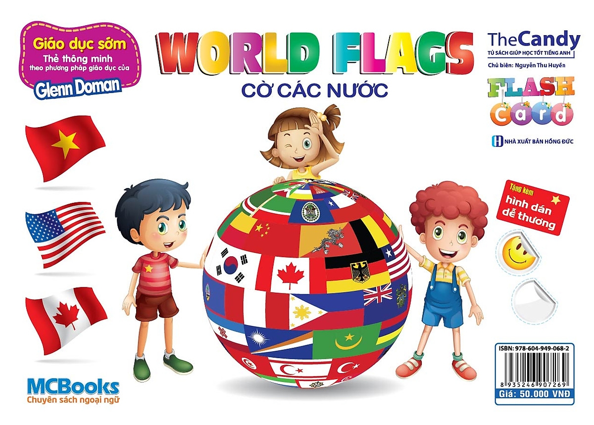 flashcard dạy trẻ theo phương pháp glenn doman - cờ các quốc gia trên thế giới - Ảnh 2