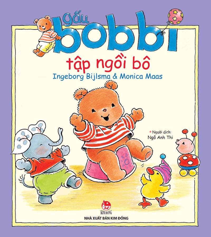 gấu bobbi tập ngồi bô - Ảnh 3