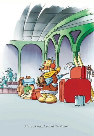 geronimo stilton - book 7 - red pizzas for a blue count - Ảnh 9