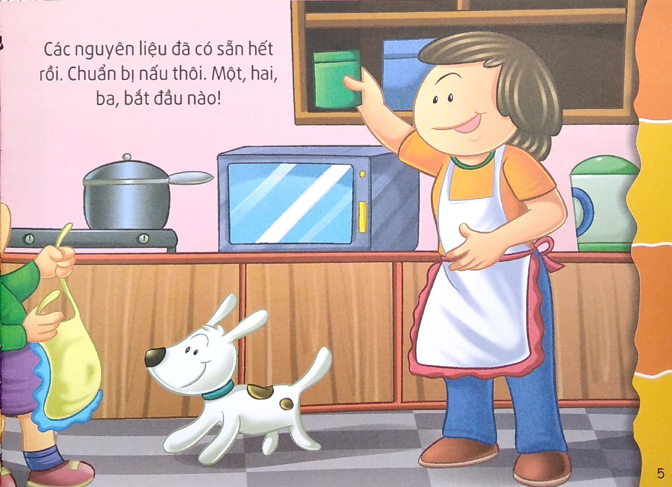 giáo dục các kỹ năng cần thiết cho trẻ - vào bếp học nấu ăn - Ảnh 6