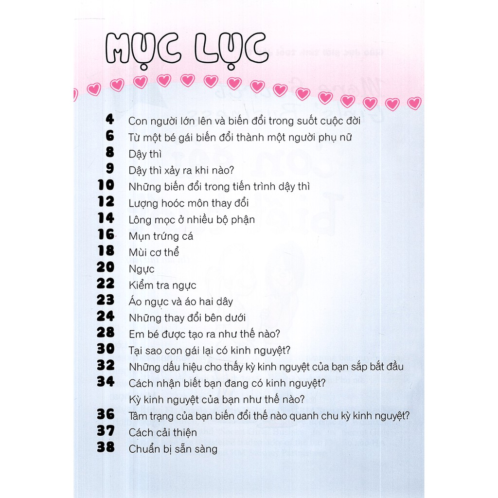 giáo dục giới tính tuổi dậy thì - con gái biết tuốt (tái bản) - Ảnh 4