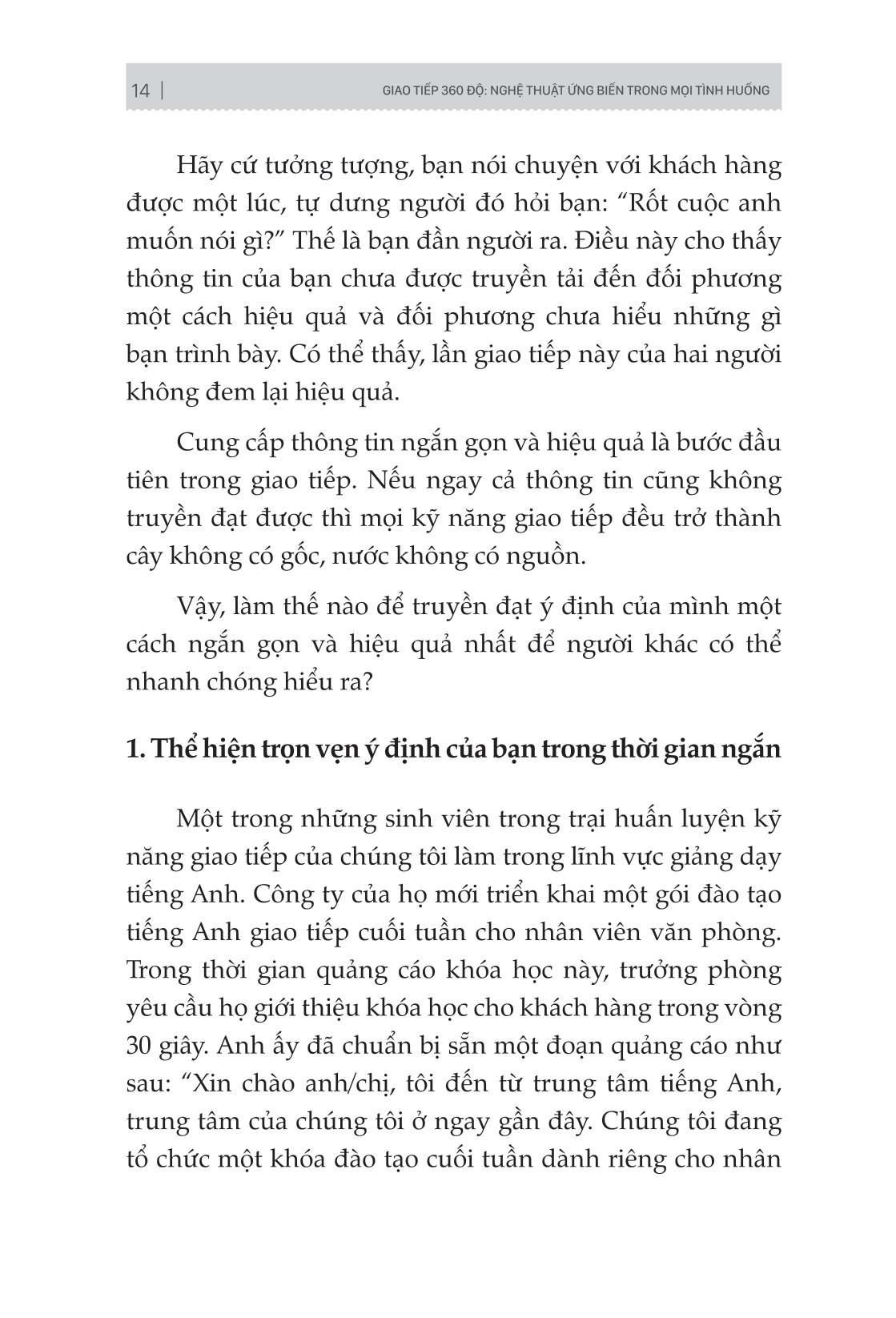 giao tiếp 360 độ - nghệ thuật ứng biến trong mọi tình huống - Ảnh 13
