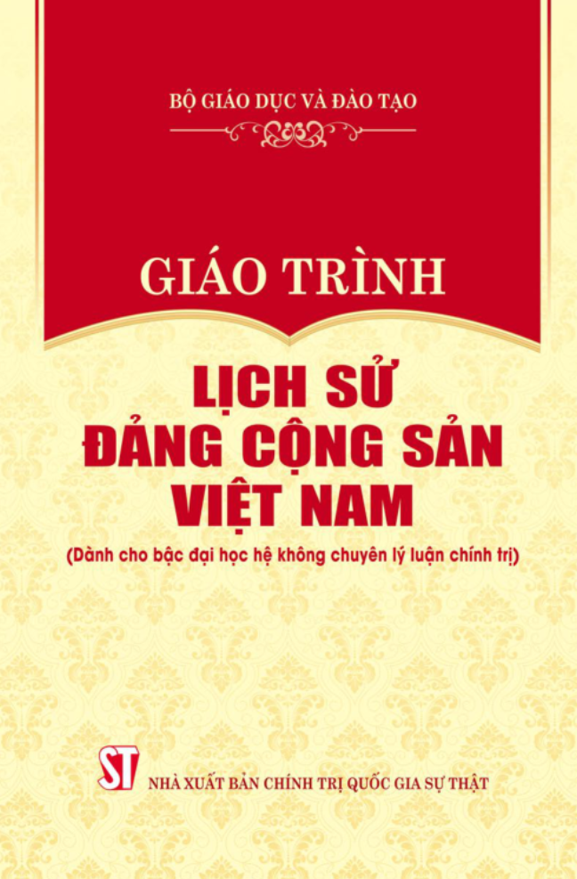giáo trình lịch sử đảng cộng sản việt nam (dành cho bậc đại học hệ không chuyên lý luận chính trị) - Ảnh 2