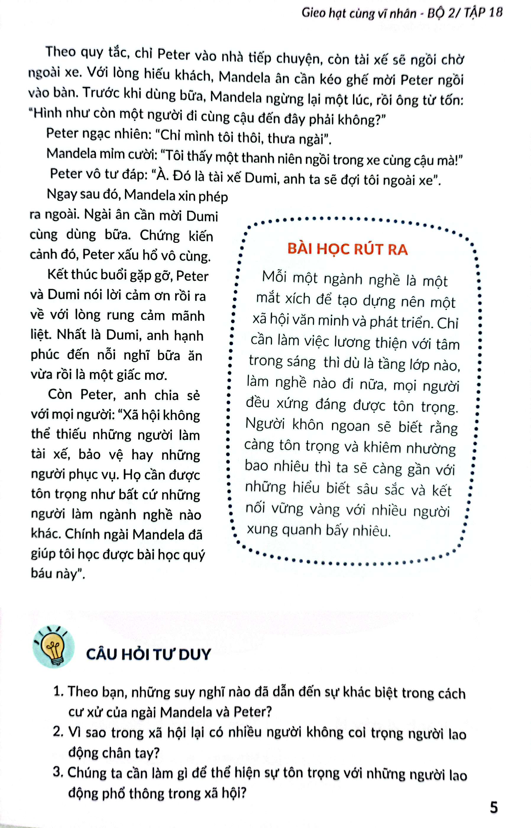 gieo hạt cùng vĩ nhân - bộ 2 - tập 18 - Ảnh 6