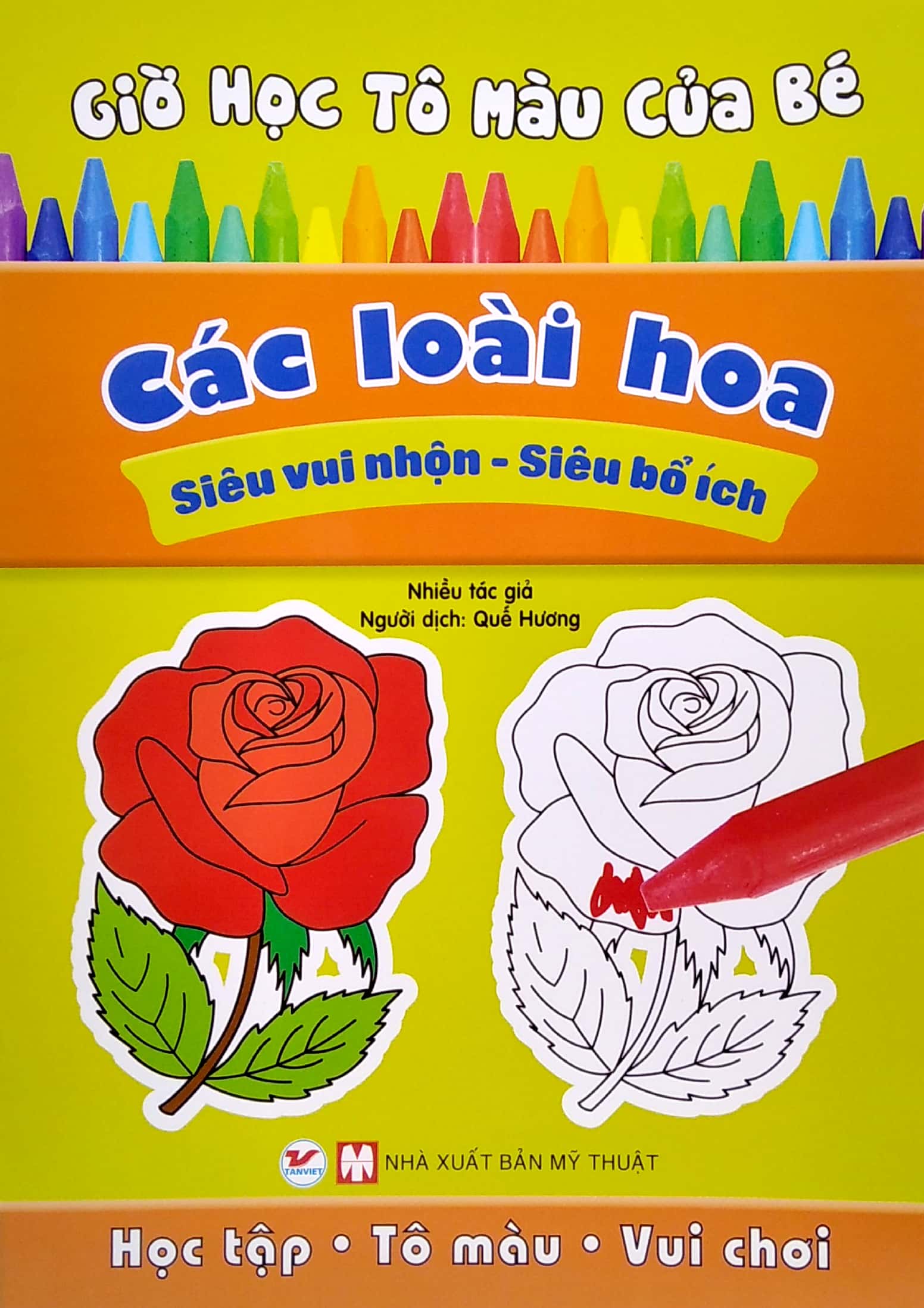 Gio Hoc To Mau Cua Be - Cac Loai Hoa (Sieu Vui Nhon - Sieu Bo Ich) - Ảnh 2