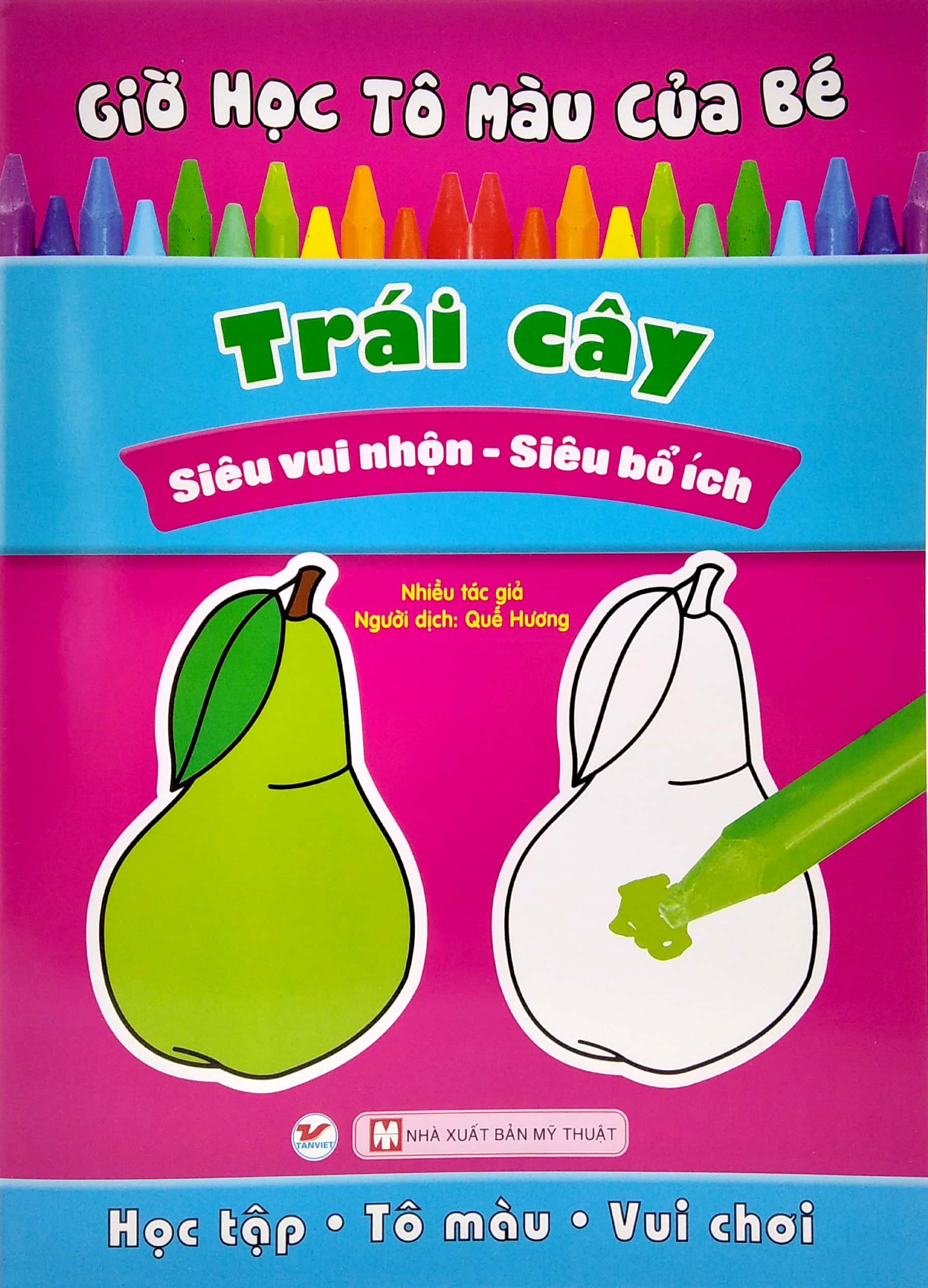 giờ học tô màu của bé - trái cây (siêu vui nhộn - siêu bổ ích) - Ảnh 2