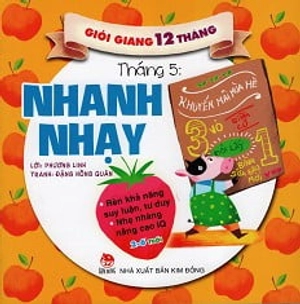 Bìa sách giỏi giang 12 tháng - tháng năm - nhanh nhạy