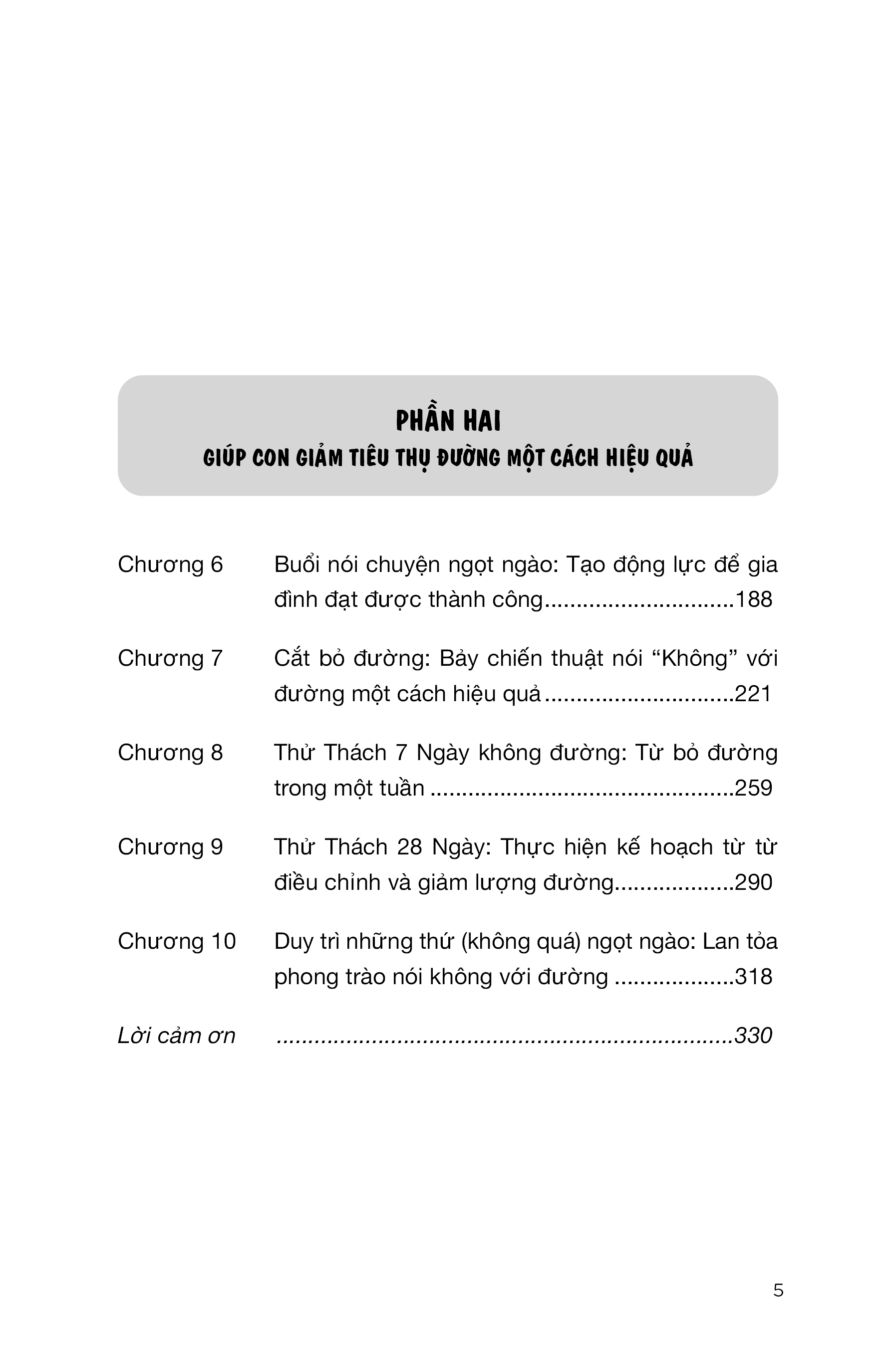 giúp con nói “không” với đường - Ảnh 4