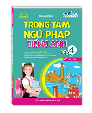 global success - trọng tâm ngữ pháp tiếng anh lớp 4 - tập 1 (có đáp án) - Ảnh 2
