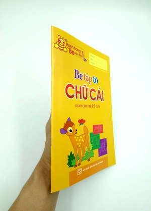 hành trang cho bé vào lớp 1 - bé tập tô chữ cái (4-5 tuổi) (tái bản 2019) - Ảnh 6