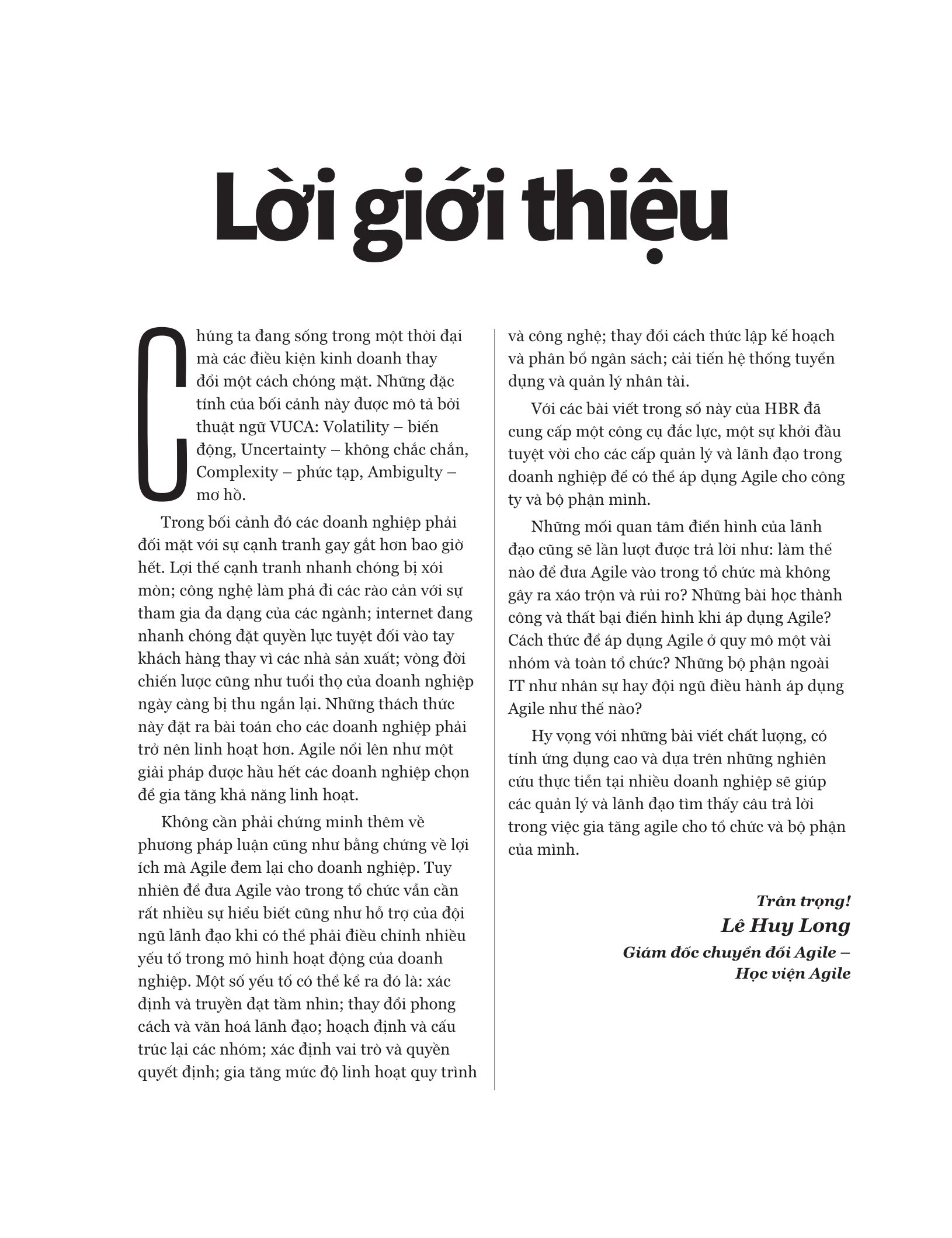 hbr - agile - tư duy linh hoạt, thích ứng nhanh chóng - Ảnh 6