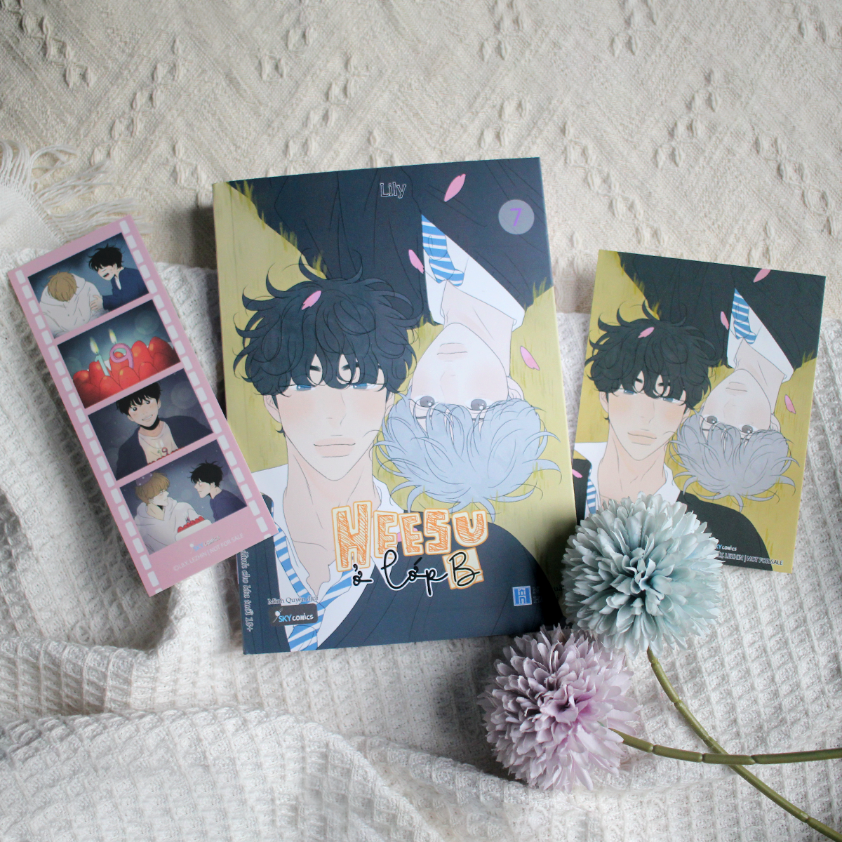 heesu ở lớp b - tập 7 - tặng kèm photostrip bồi cứng + postcard bồi cứng - Ảnh 4