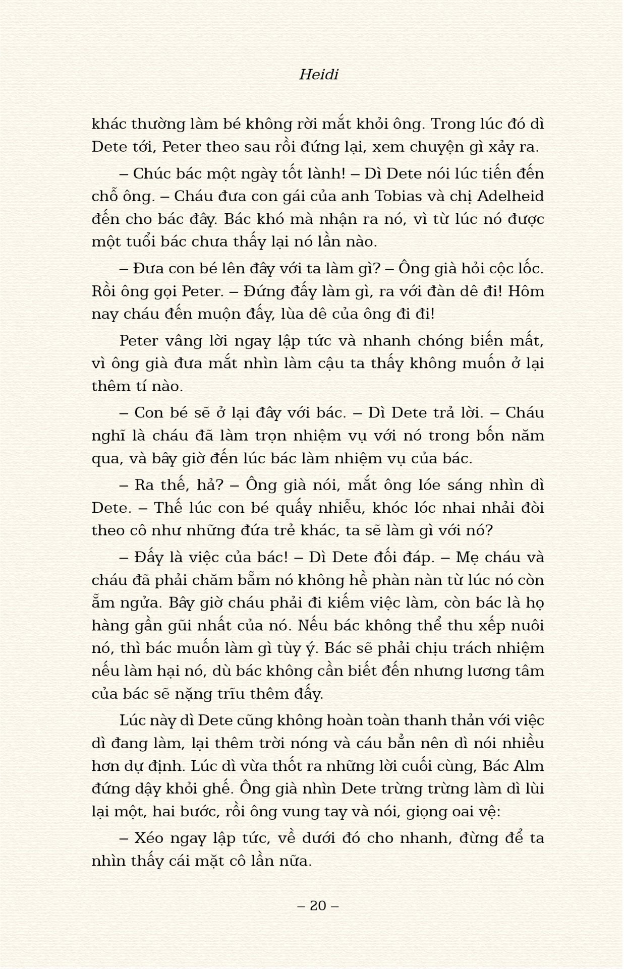 heidi - bìa cứng (tái bản 2023) - Ảnh 20