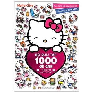 hello kitty - bộ sưu tập 1000 đề can - thế giới ngọt ngào - Ảnh 2