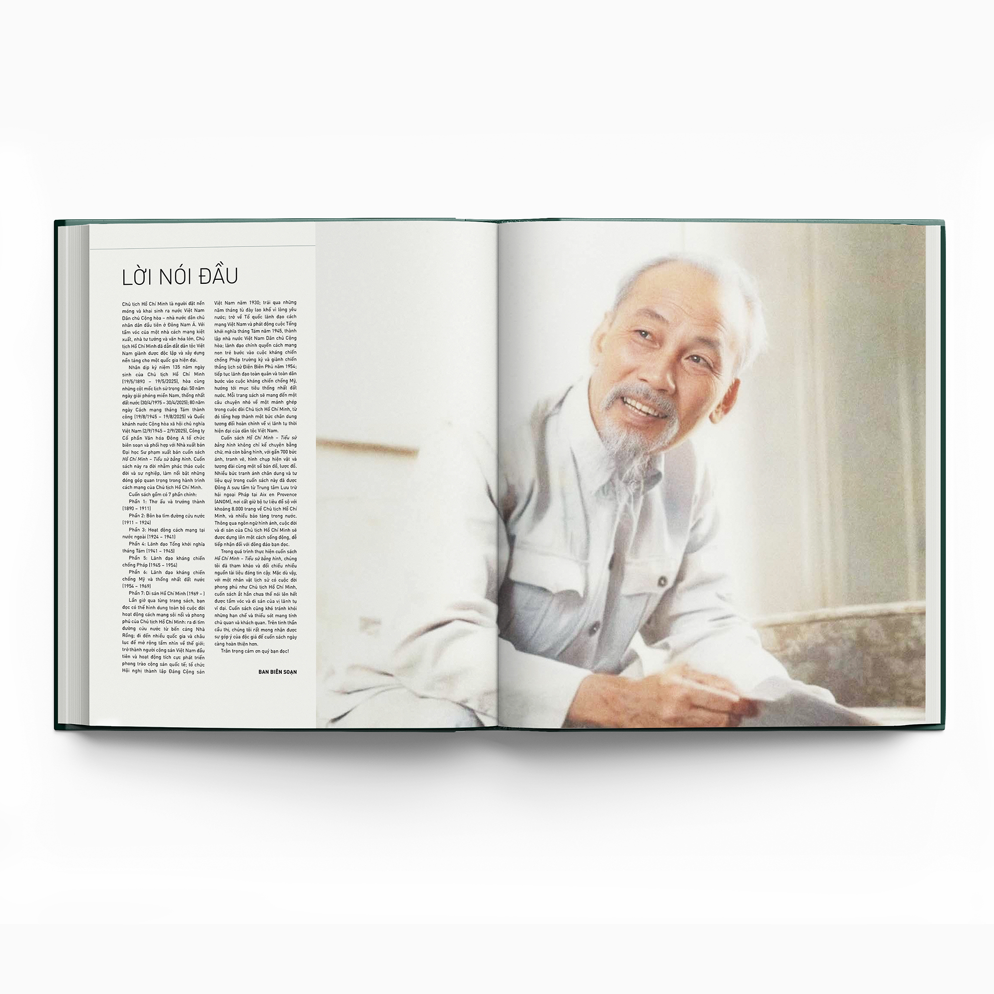 Hồ Chí Minh - Tiểu Sử Bằng Hình - Bìa Cứng - Tặng Kèm 1 Bookmark + 4 Postcard - Ảnh 8