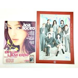 hoa học trò số 1346 - tặng kèm fanbook twice + 2 mega poster lee do hyun (18 again) & jin (bts) - Ảnh 13