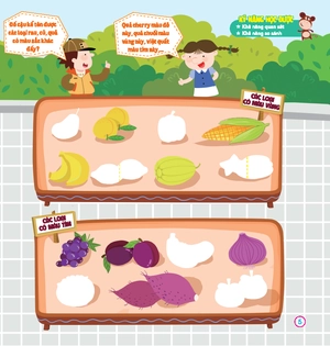 hoàn thiện kỹ năng 3-7 tuổi - bóc dán hình thông minh - rau, củ, quả yummy! - Ảnh 7