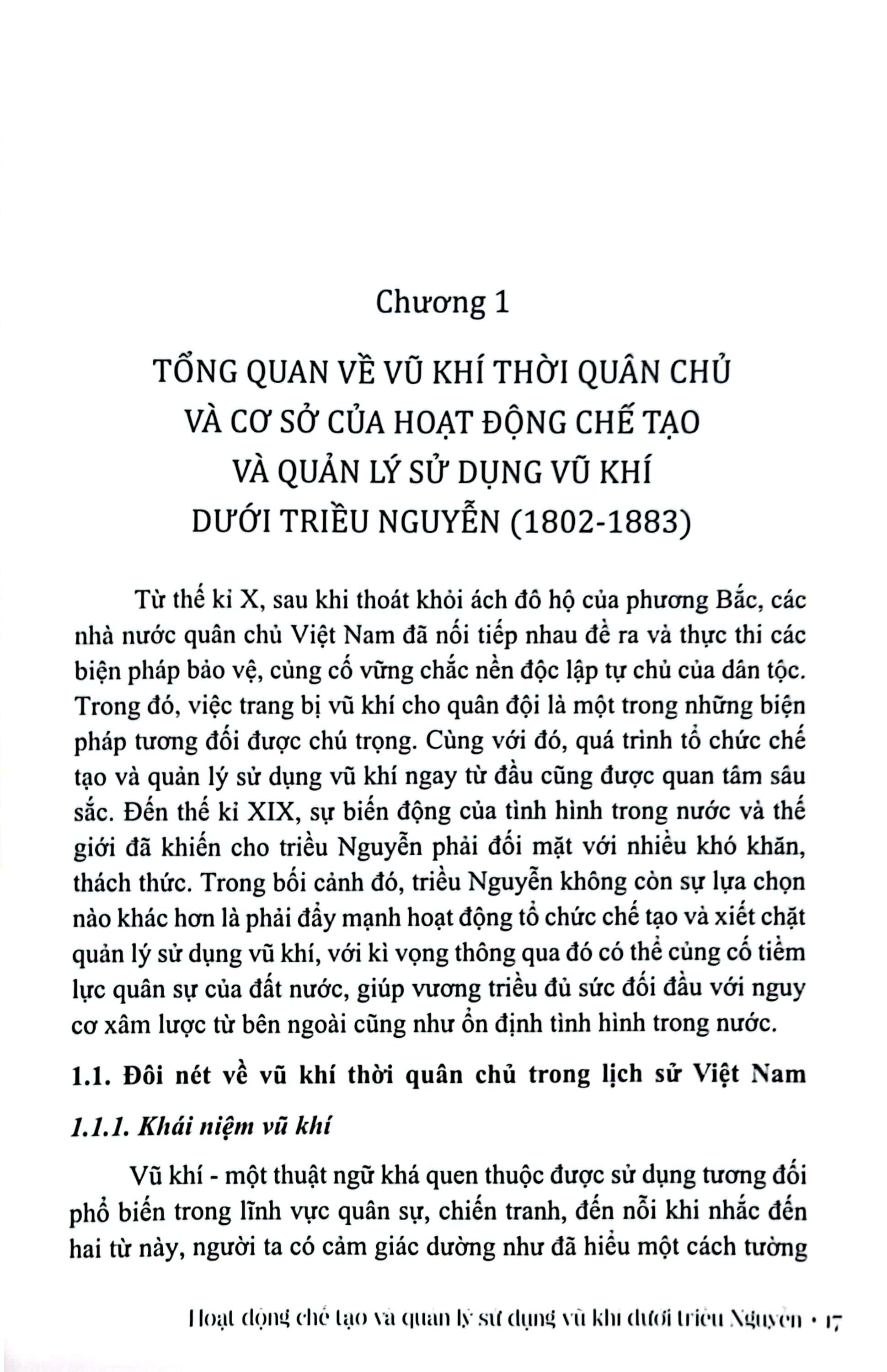 hoạt động chế tạo và quản lý sử dụng vũ khí dưới triều nguyễn giai đoạn 1802 - 1883 (sách chuyên khảo) - Ảnh 9