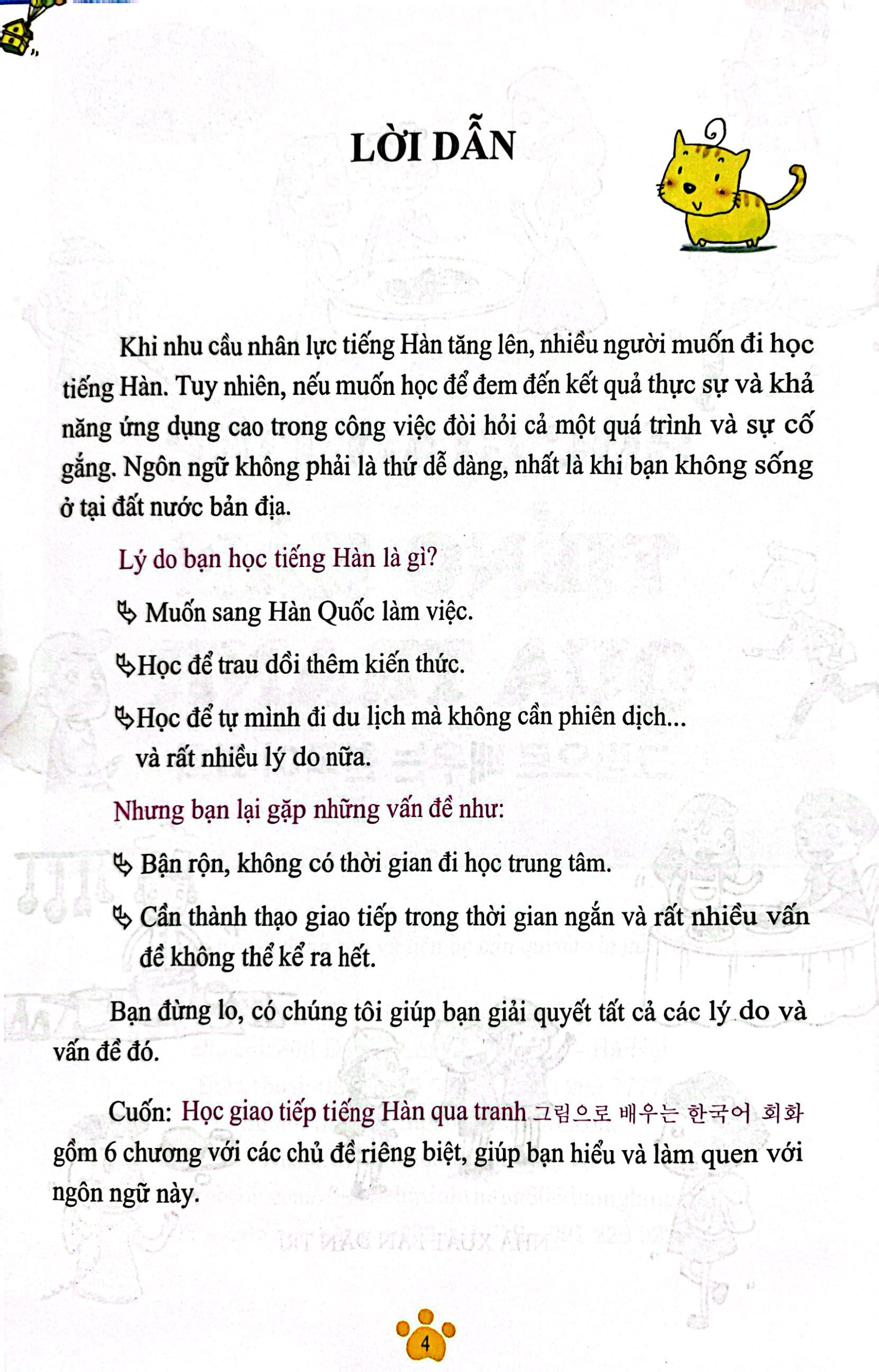 học giao tiếp tiếng hàn qua tranh - Ảnh 3