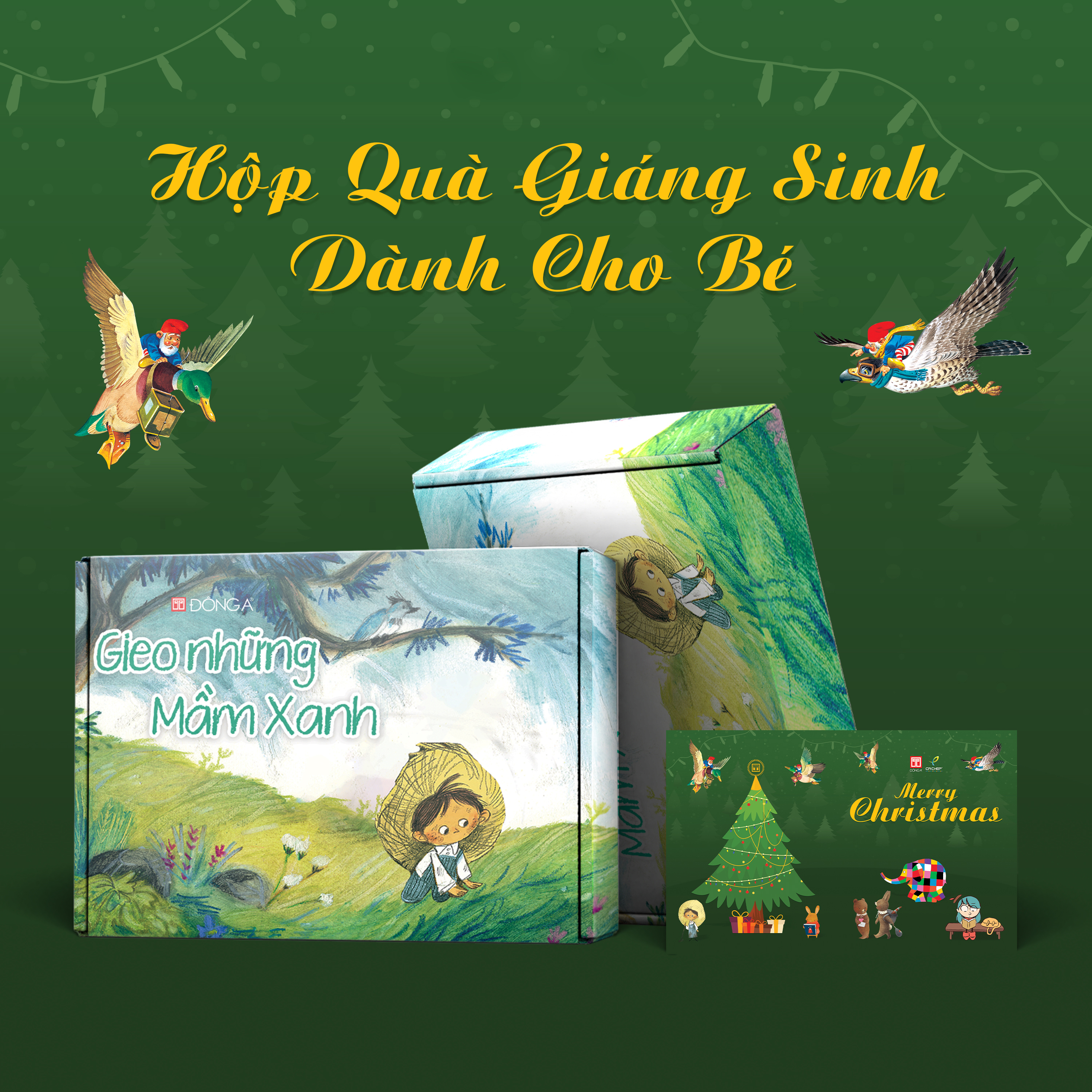 hộp quà giáng sinh cho bé phát triển toàn diện về tư duy và tính cách - gieo những mầm xanh - Ảnh 3