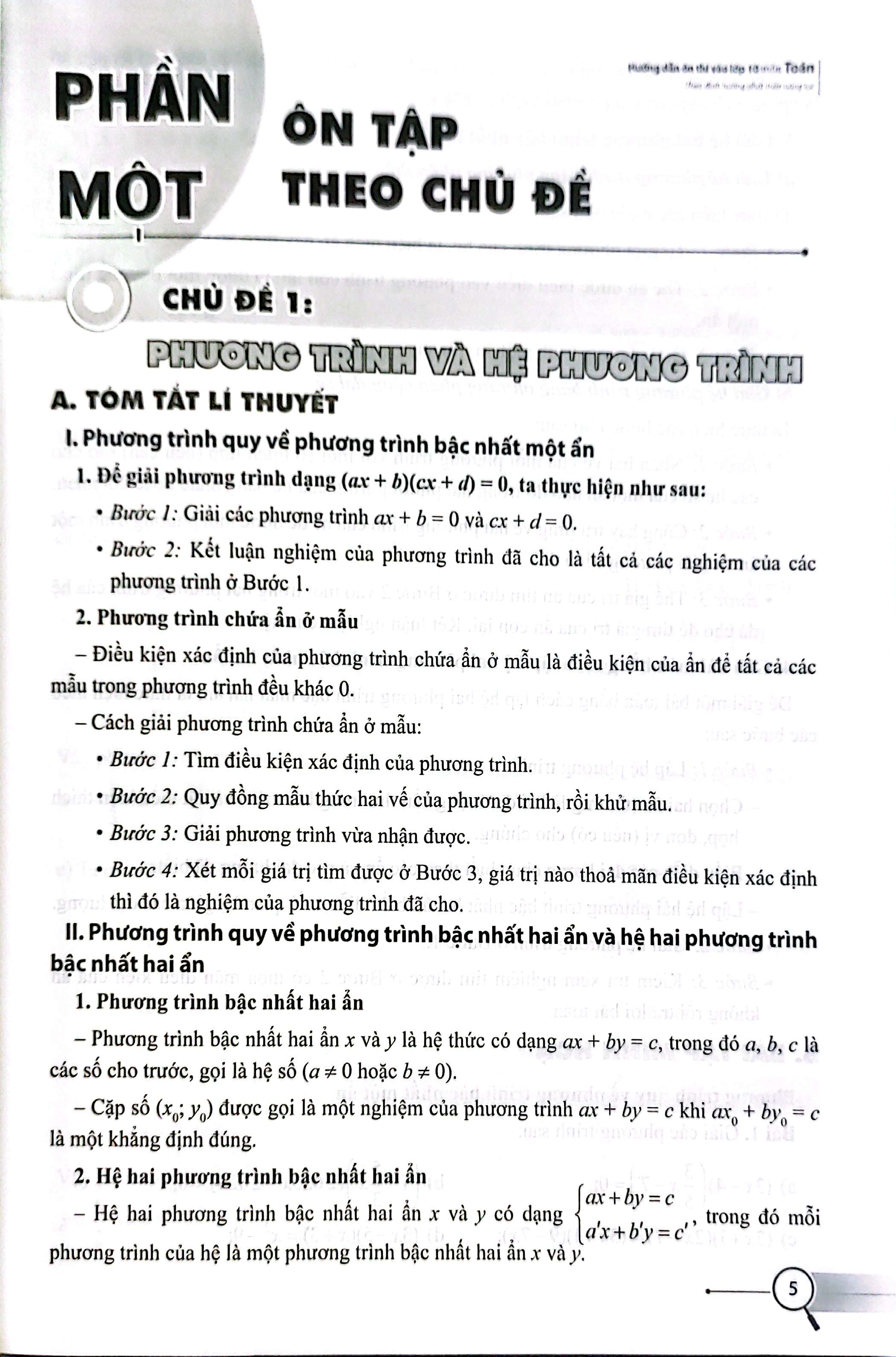 Hướng Dẫn Ôn Thi Vào Lớp 10 - Môn Toán (Theo Định Hướng Phát Triển Năng Lực) - Ảnh 5