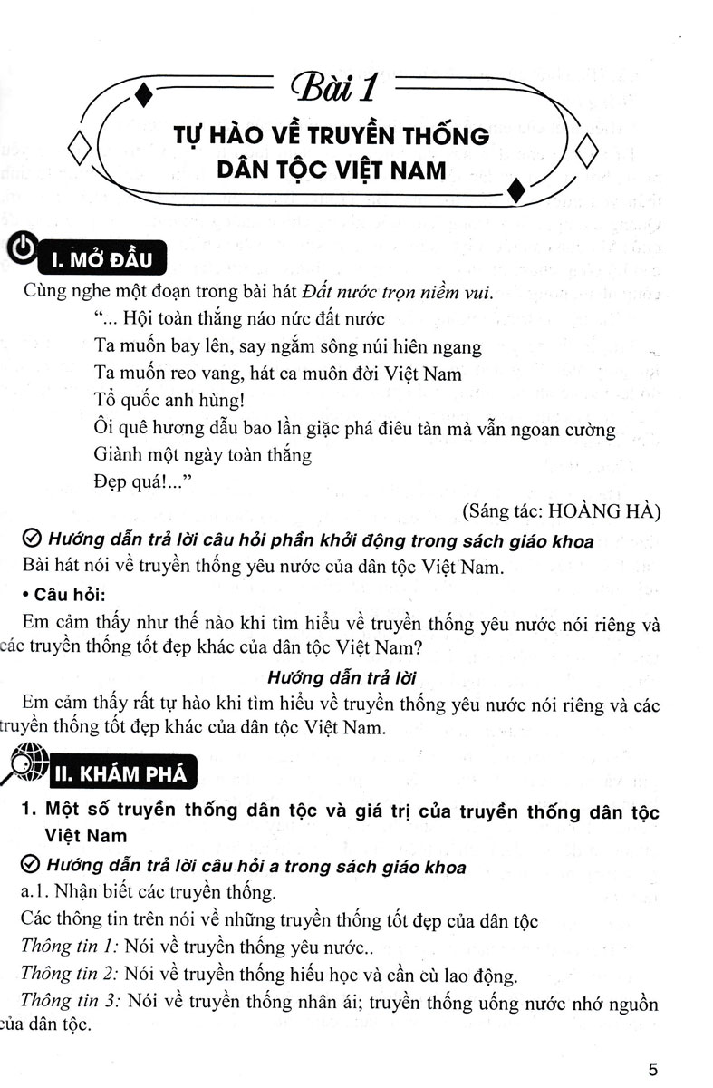 hướng dẫn trả lời câu hỏi và bài tập giáo dục công dân lớp 8 (bám sát sgk kết nối tri thức với cuộc sống) - Ảnh 6