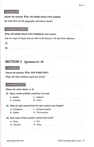 ielts listening_mock tests (+cd) - Ảnh 7