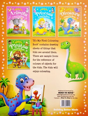 itℹs my first dinosaurs colouring book - Ảnh 10