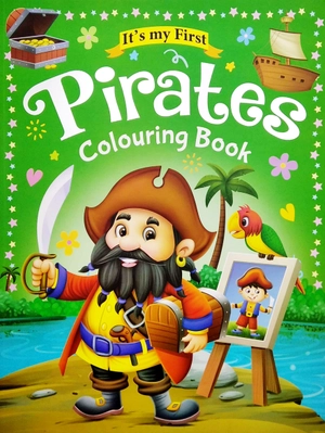 itℹs my first pirates colouring book - Ảnh 3