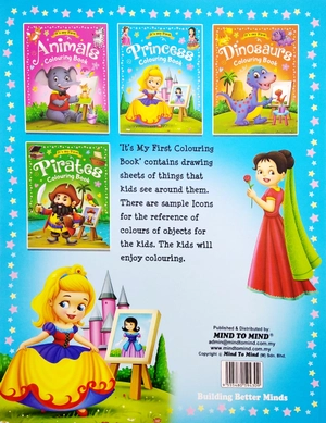 itℹs my first princess colouring book - Ảnh 10