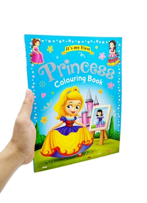 itℹs my first princess colouring book - Ảnh 12