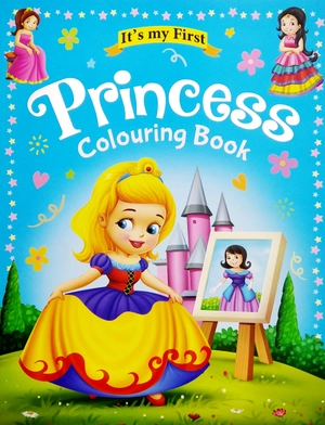 itℹs my first princess colouring book - Ảnh 3