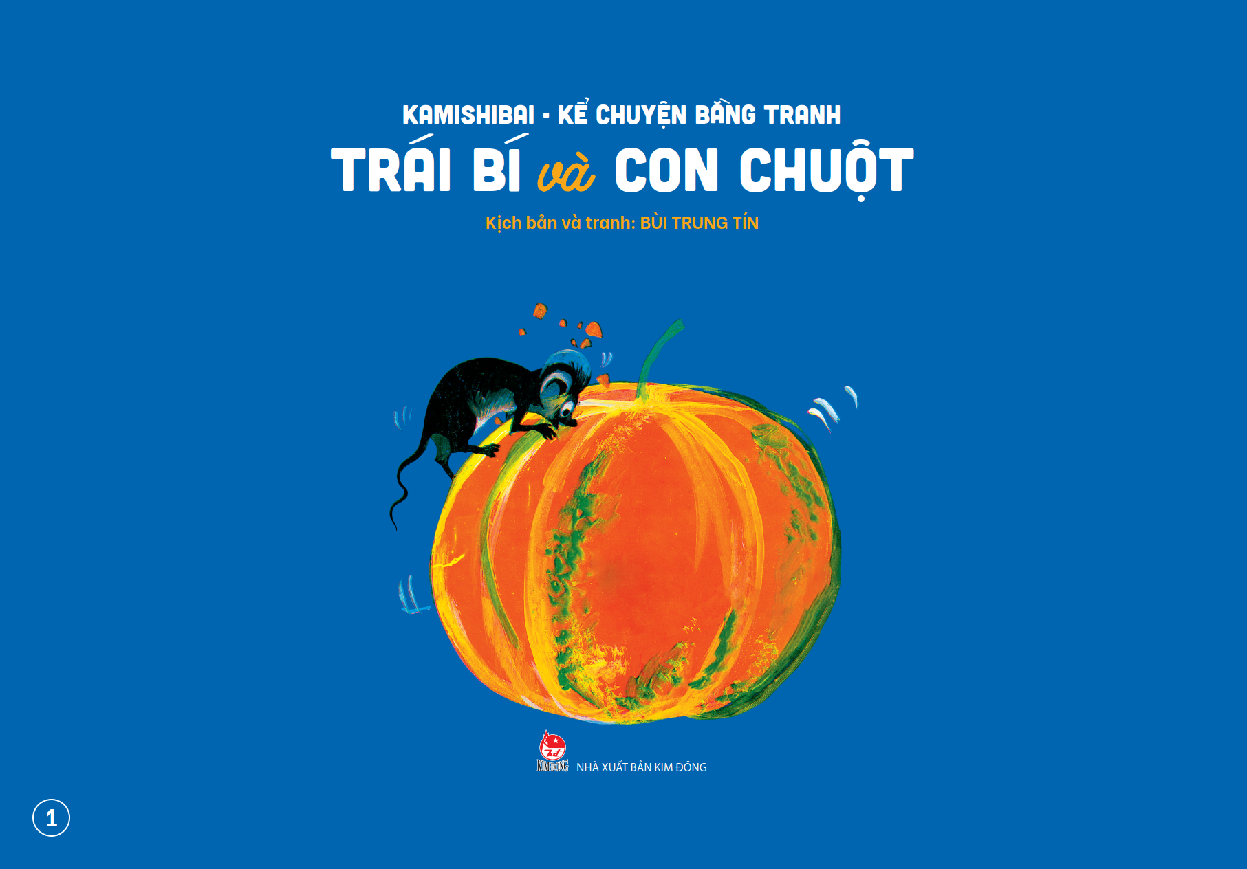 kamishibai - kể chuyện bằng tranh - trái bí và con chuột - Ảnh 2