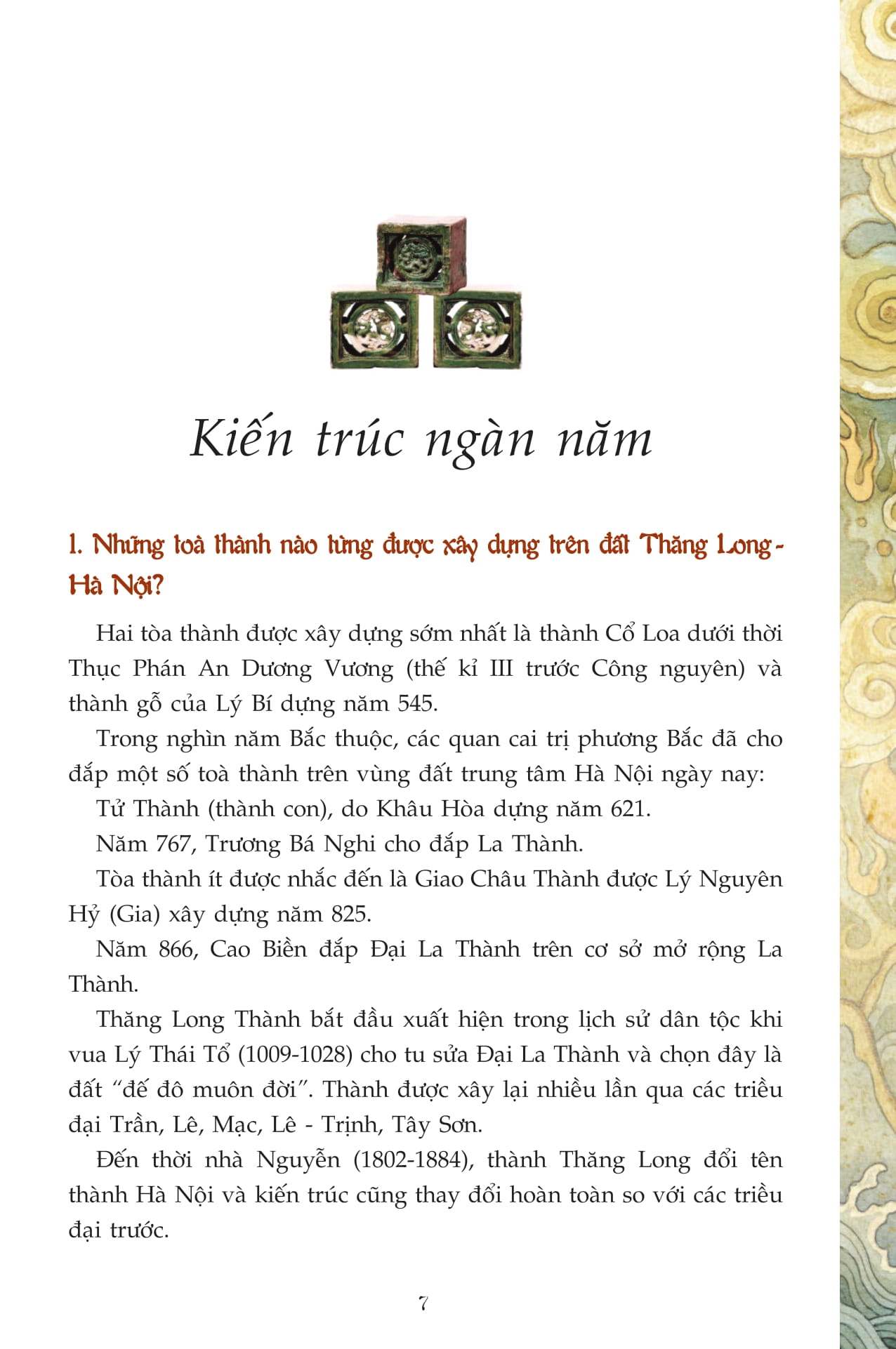 kể chuyện thăng long-hà nội - kiến trúc ngàn năm (tái bản 2024) - Ảnh 3