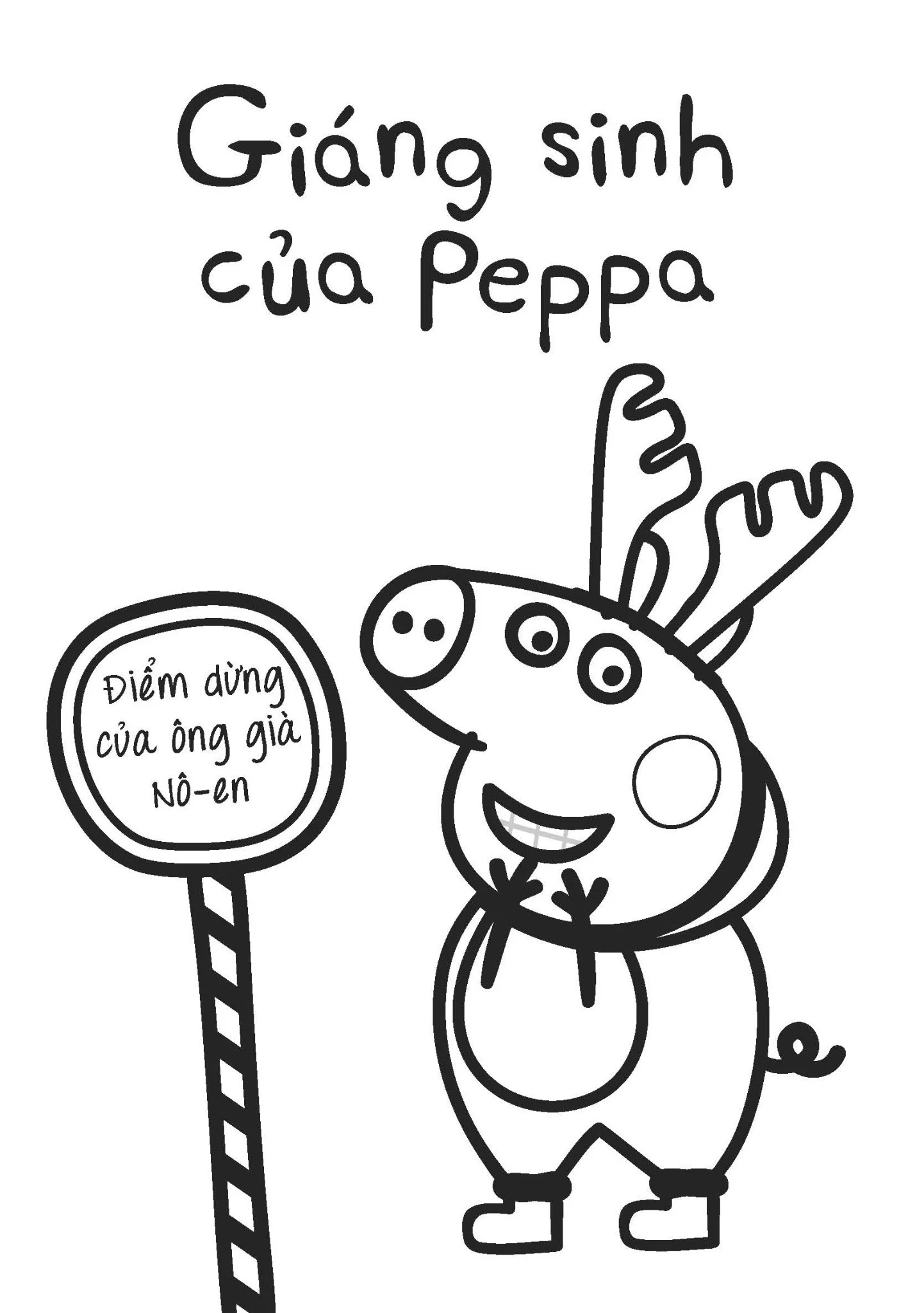 khéo tay tô màu - giáng sinh của peppa - Ảnh 3
