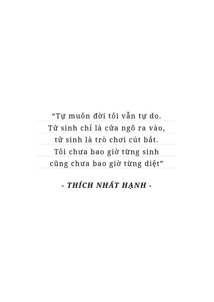 không diệt không sinh đừng sợ hãi - bìa cứng - phiên bản đặc biệt - tặng kèm postcard + bút chì khắc tên sách - Ảnh 4