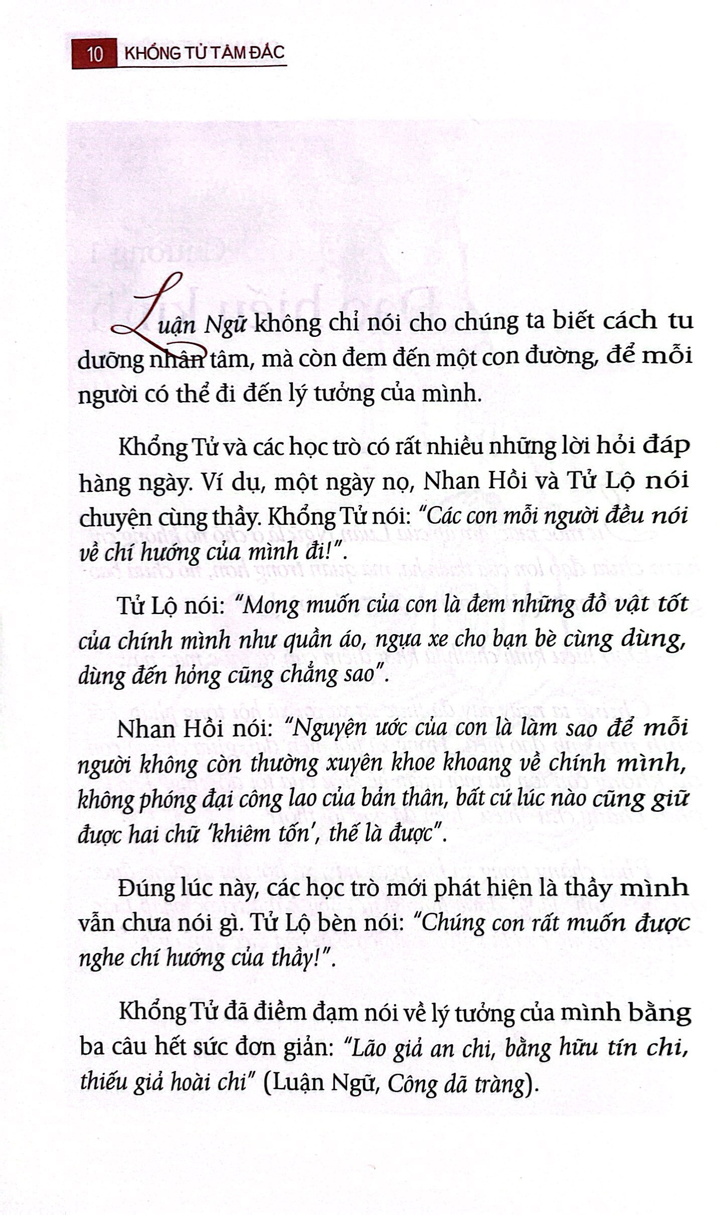khổng tử tâm đắc (tái bản 2023) - Ảnh 9