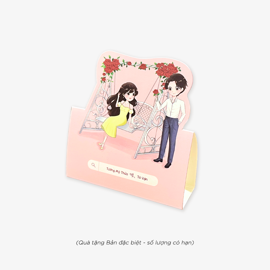không yêu không vui - bản đặc biệt - tặng kèm bookmark + postcard bồi cứng in 2 mặt có chữ ký in của tác giả + standee giấy - Ảnh 5